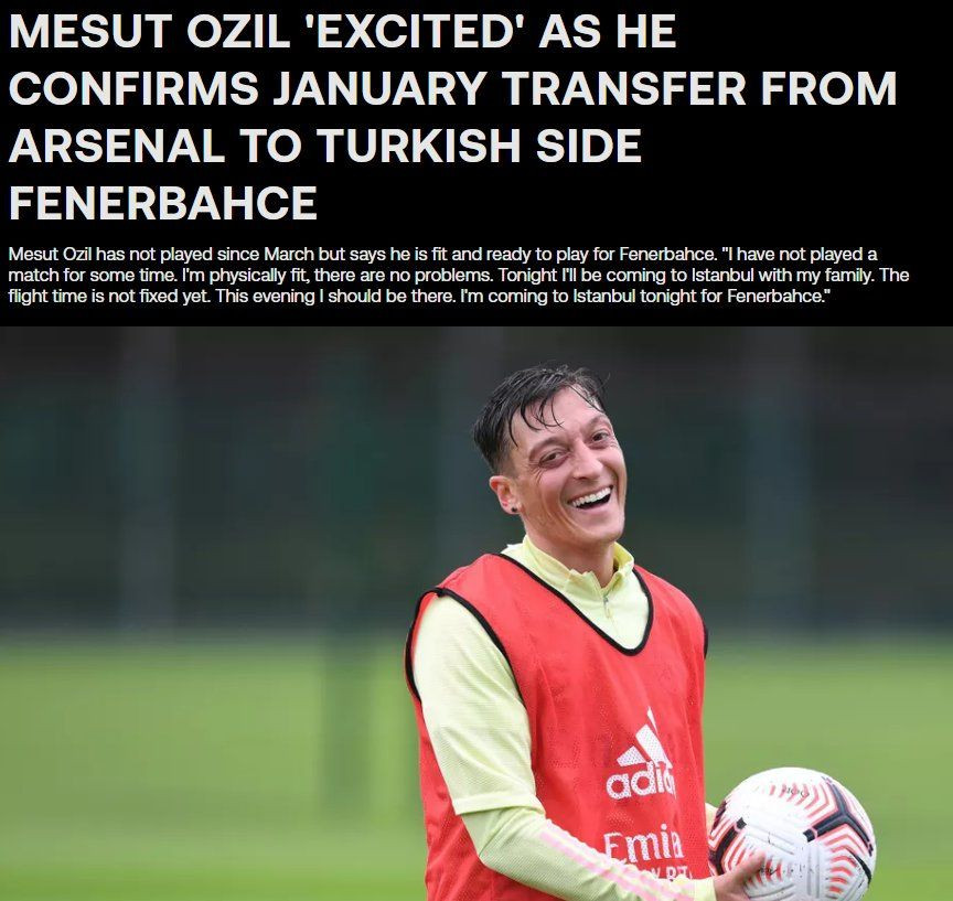 Dünyanın gözü Mesut Özil'in Fenerbahçe'ye transferinde - Sayfa 4