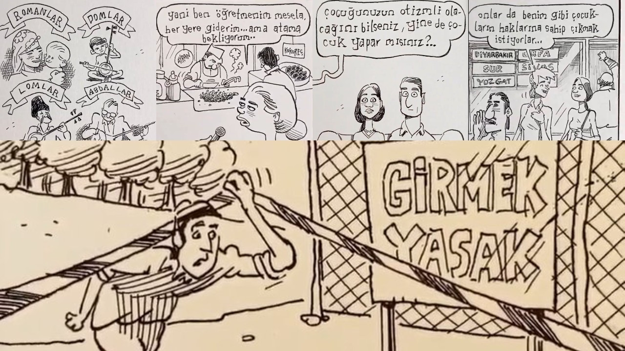 Sivil toplum örgütlerinin hikayeleri karikatürle buluştu