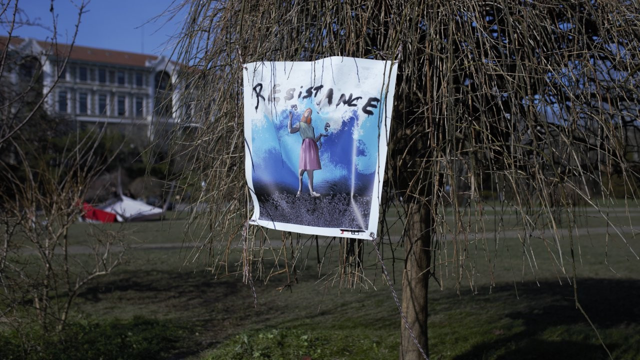 Boğaziçi Üniversitesi öğrencilerinden dayanışma sergisi
