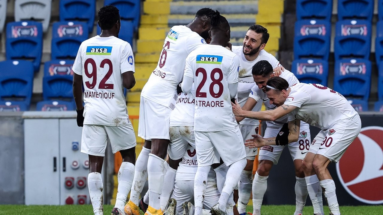 Hatayspor İstanbul'da gol oldu yağdı