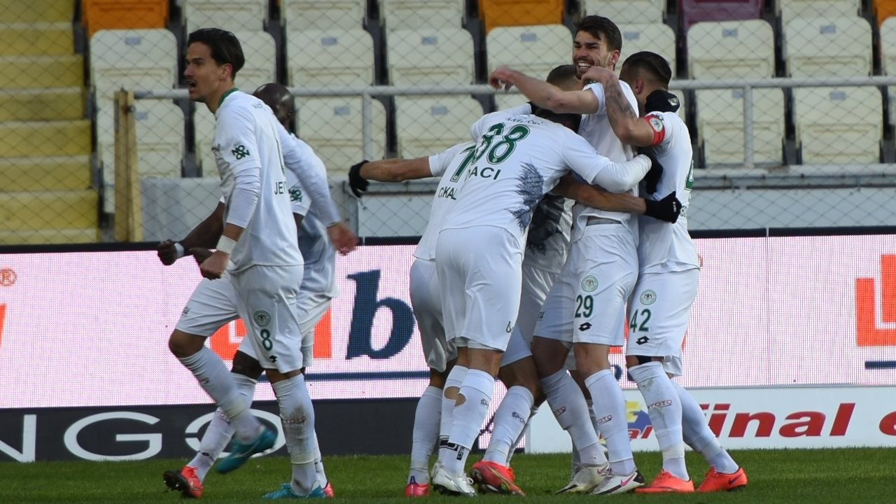 Malatya'da Konyaspor kazandı: 2-3