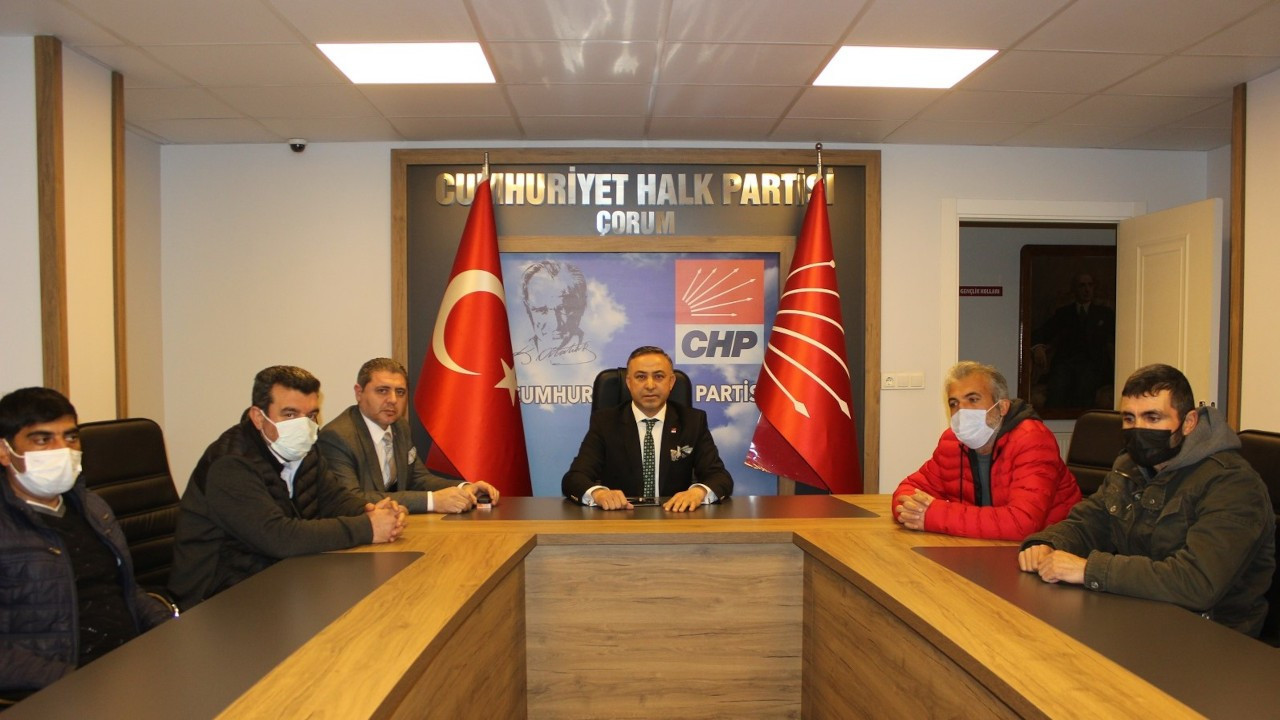 CHP Çorum İl Başkanı Tahtasız: Ekmekçioğlu işçilerinin yanındayız