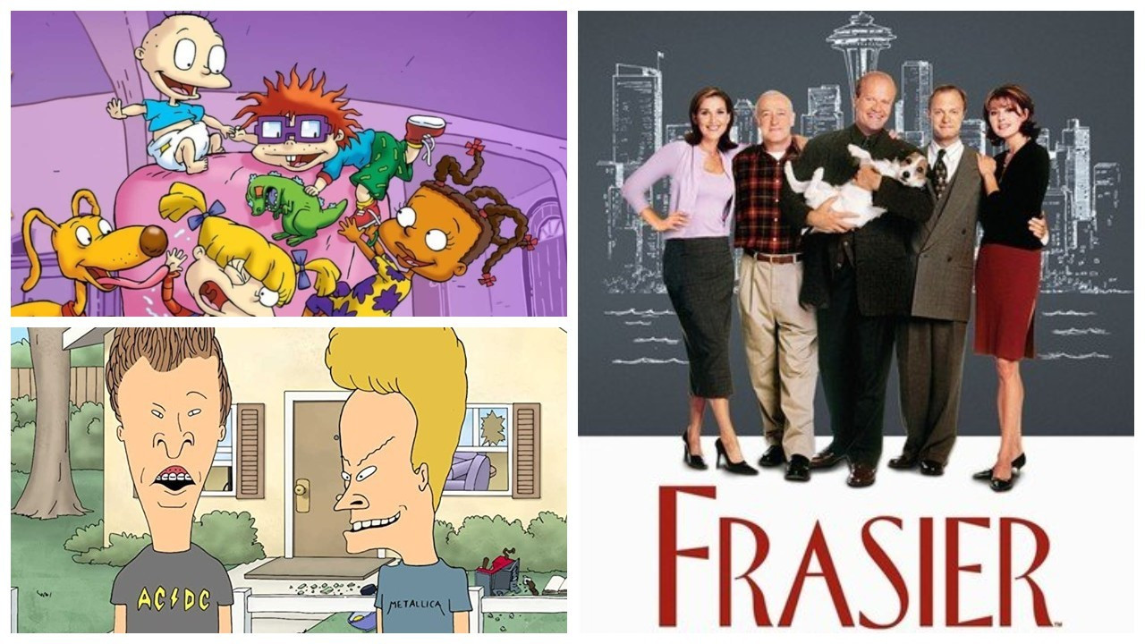 Frasier, Beavis and Butt-head ve Rugrats ekranlara geri dönüyor