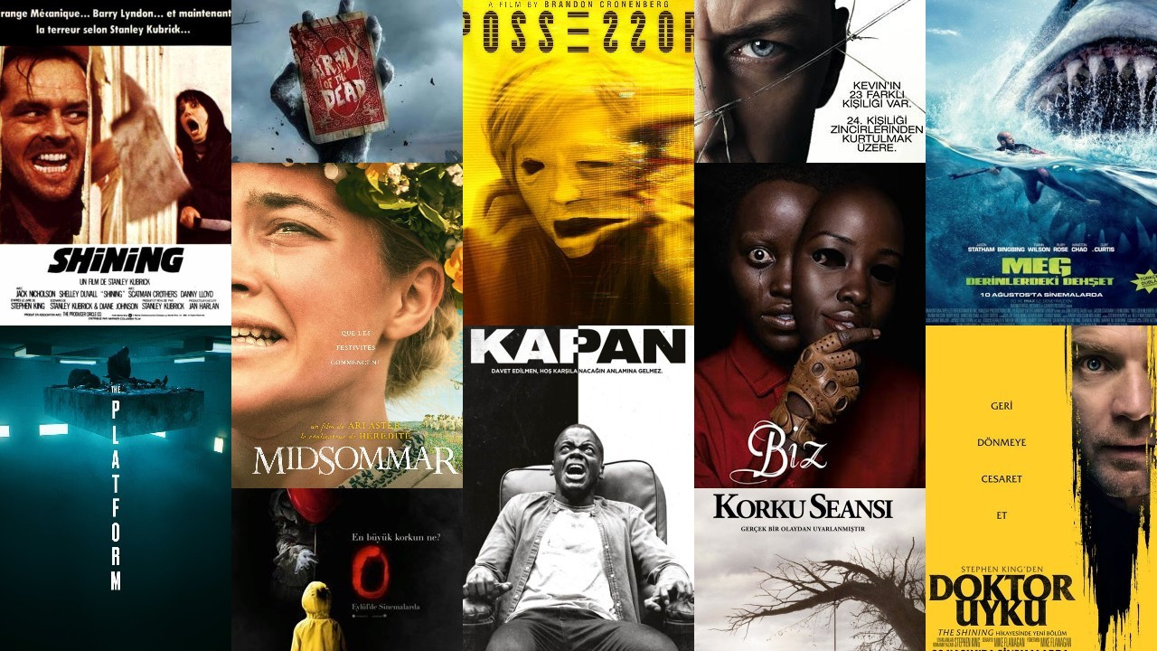 IMDb'ye göre en popüler 50 korku filmi