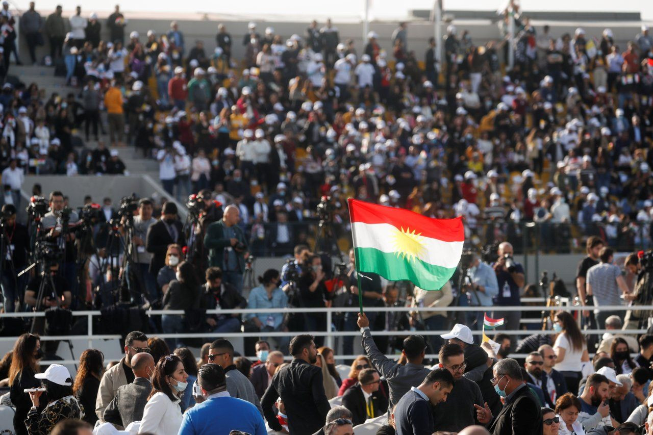 Papa Francis'in Erbil'deki ayinine binlerce kişi katıldı - Sayfa 3