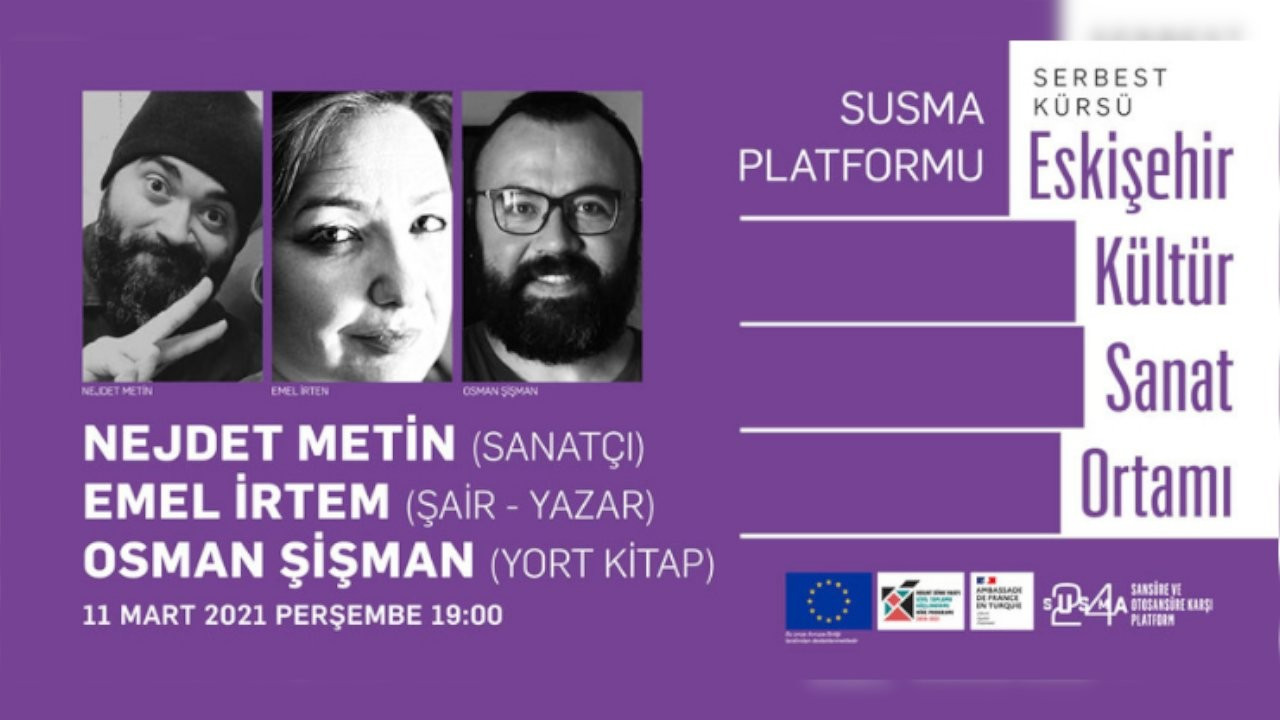 Susma Platformu, Eskişehir’in kültür sanat ortamını tartışacak