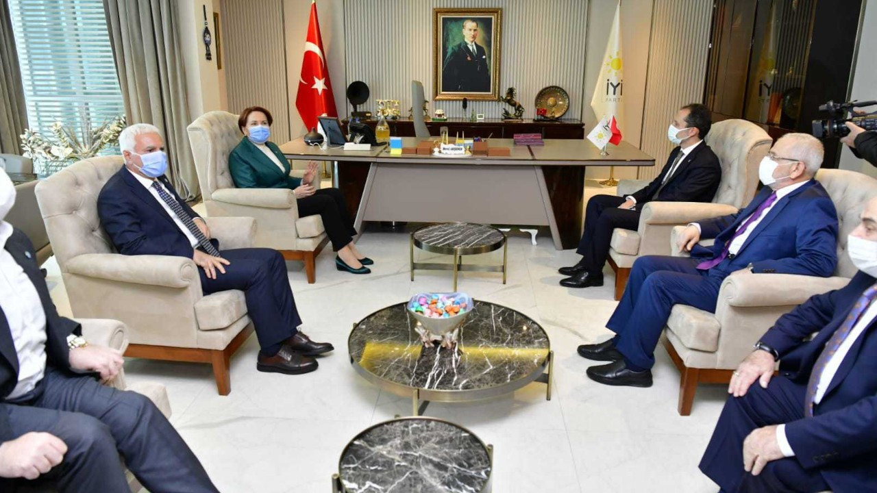 Fatih Erbakan, Meral Akşener'i ziyaret etti