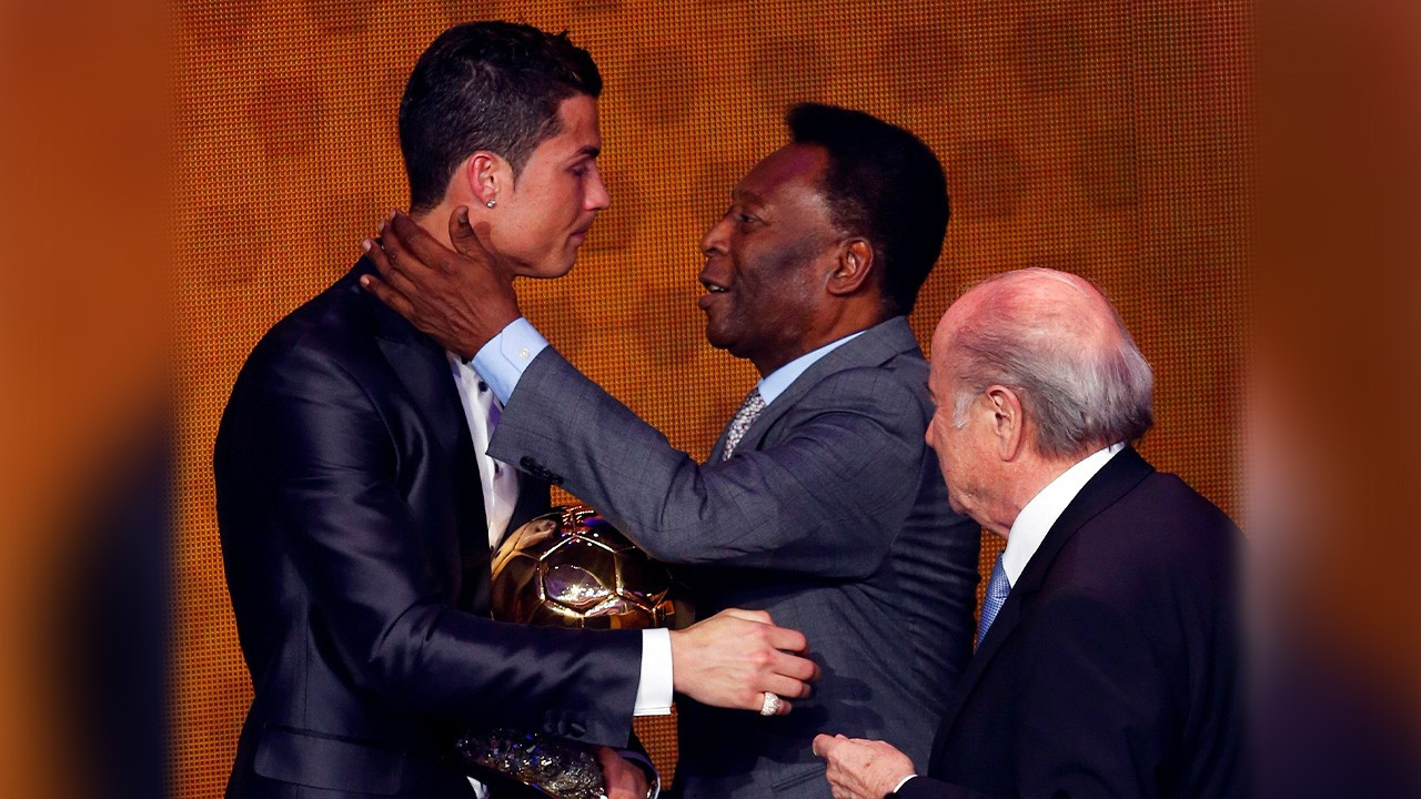 Pele'den Ronaldo'ya: Sana çok hayranım