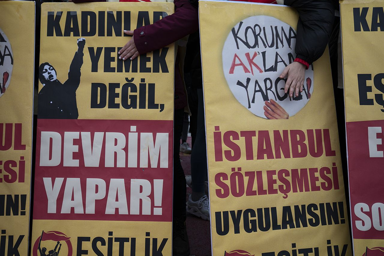 Kadıköy'deki İstanbul Sözleşmesi eyleminden kareler - Sayfa 3