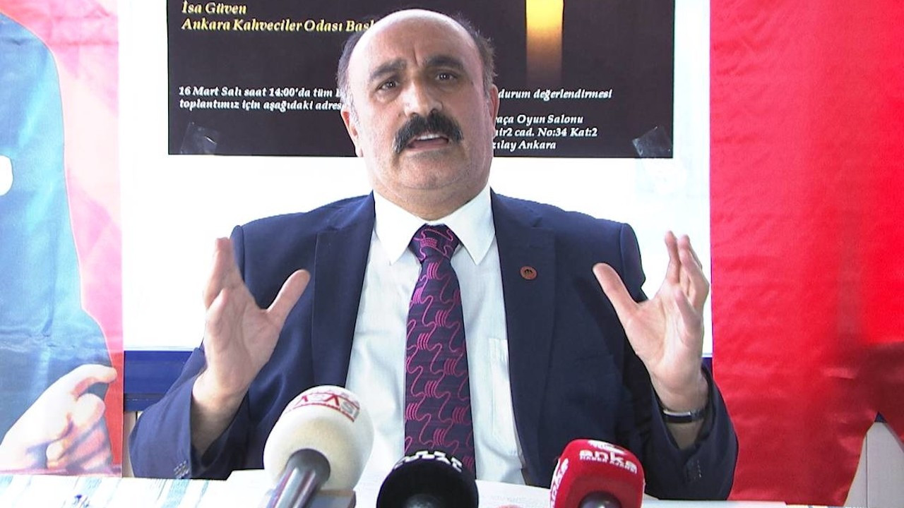 Ankara Kahveciler Odası Başkanı'ndan intihar tepkisi: Olağanüstü bunalımdayız