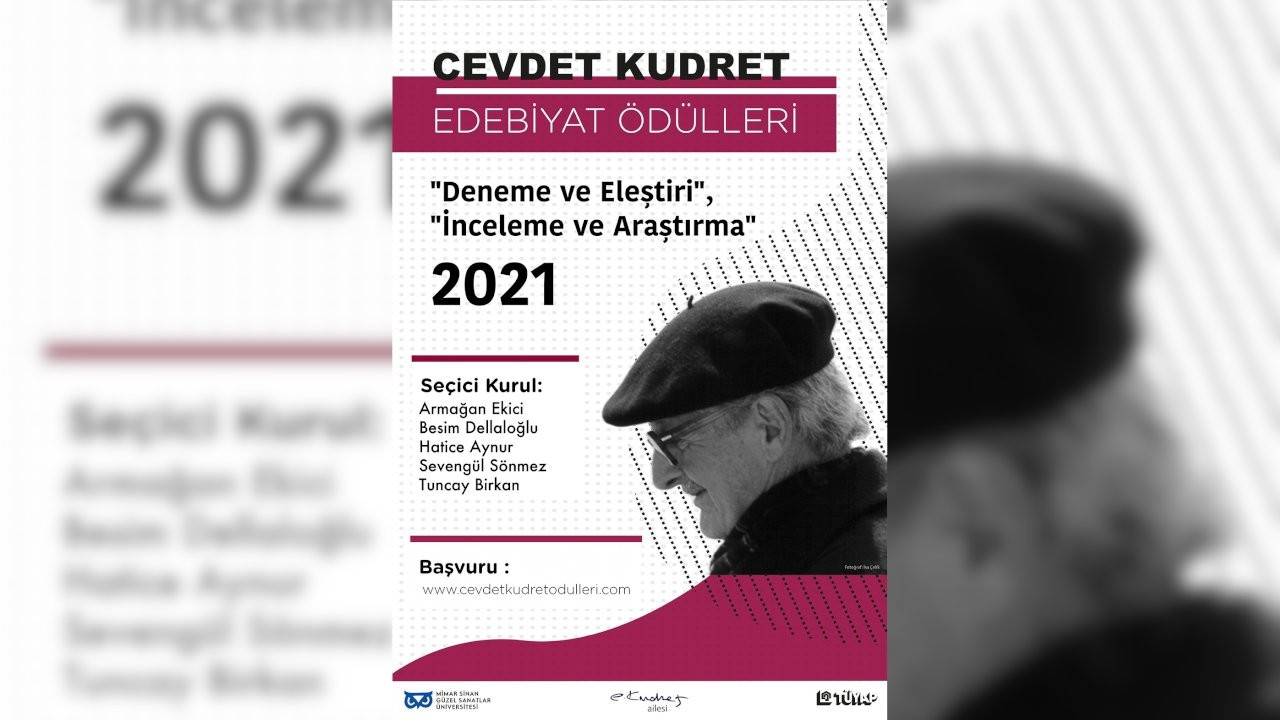 2021 Cevdet Kudret Edebiyat Ödülleri'ne başvurular başladı