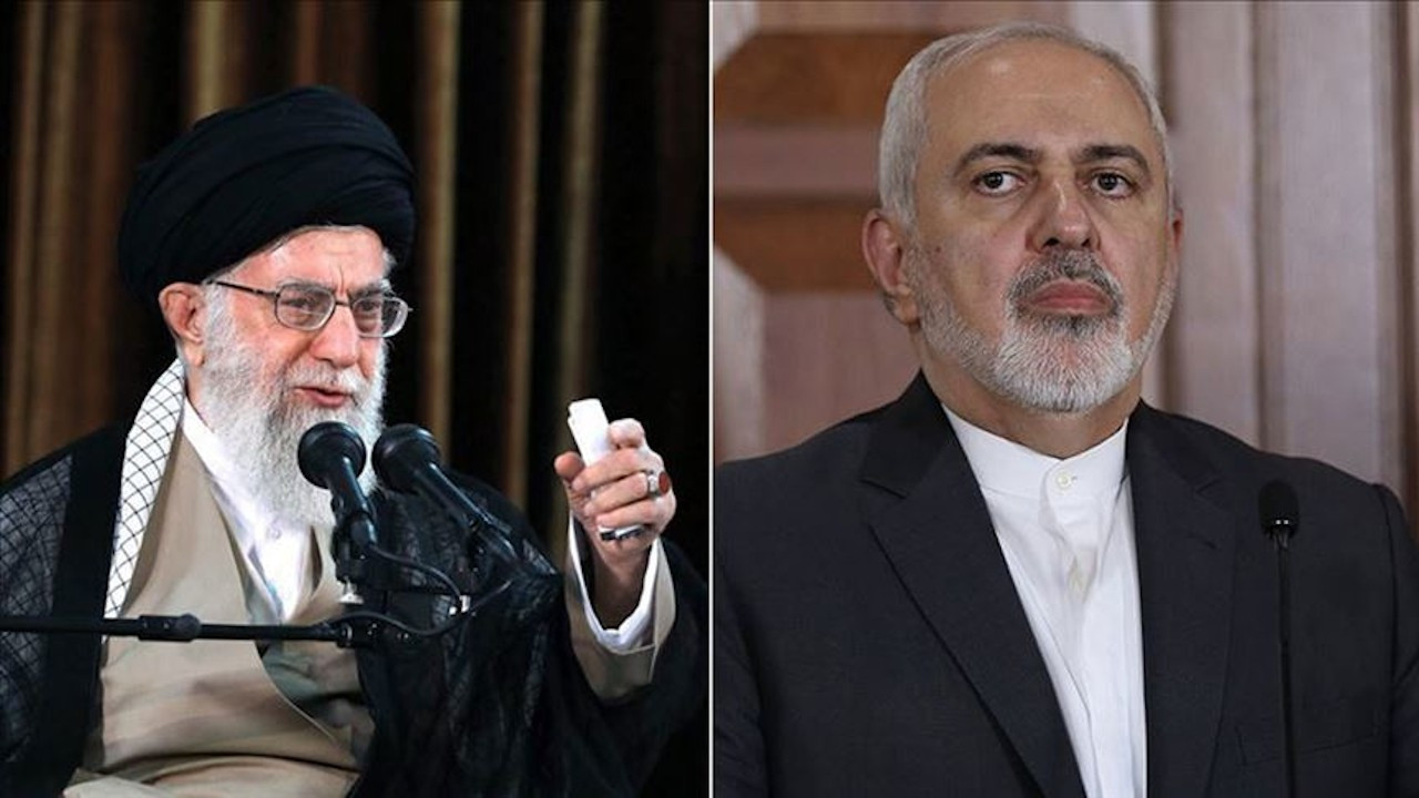 Hamaney'den Zarif'e tepki: ABD'nin sözlerini tekrar ediyor