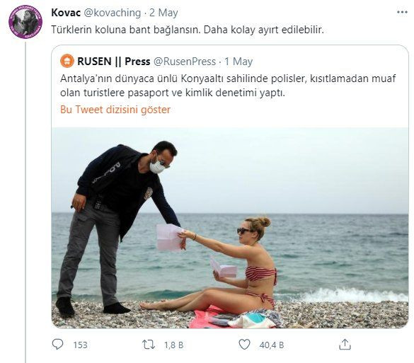 Twitter'da geçen hafta: Türklerin koluna bant bağlansın.... - Sayfa 2