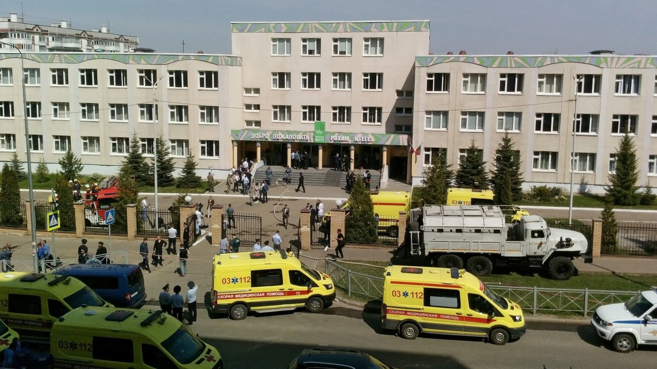 Tataristan'da okula silahlı saldırı: En az 11 kişi öldü