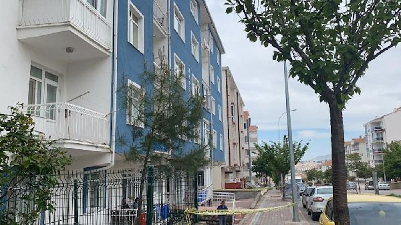 Kırşehir'de 4 katlı apartman, 'mutant virüs' nedeniyle karantinada