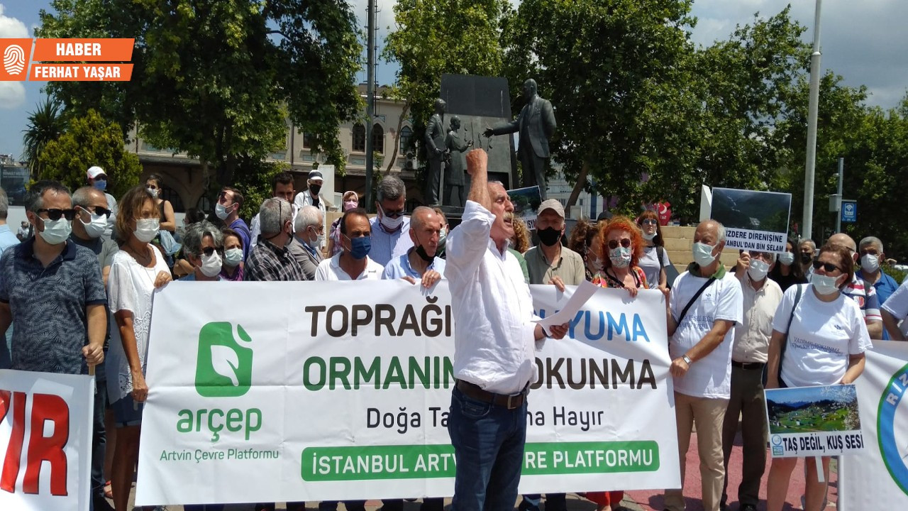 Karadenizliler Kadıköy'de açıkladı: Doğa katliamına izin vermeyeceğiz