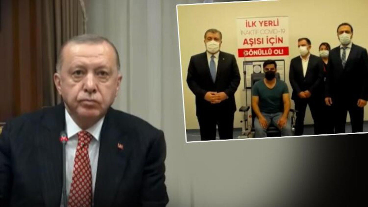 Erdoğan, yerli korona aşısının adını koydu: TURKOVAC