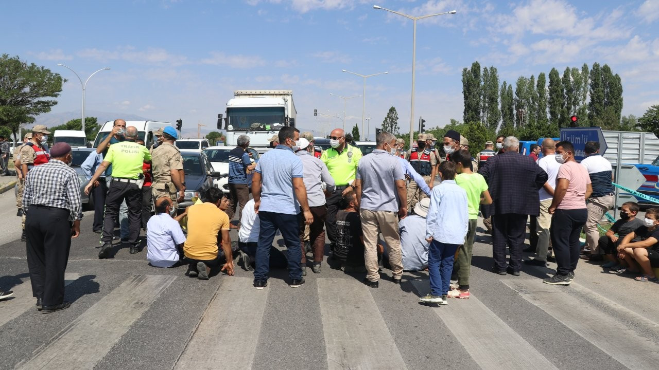 Erzincan'da içme suyu protestosu