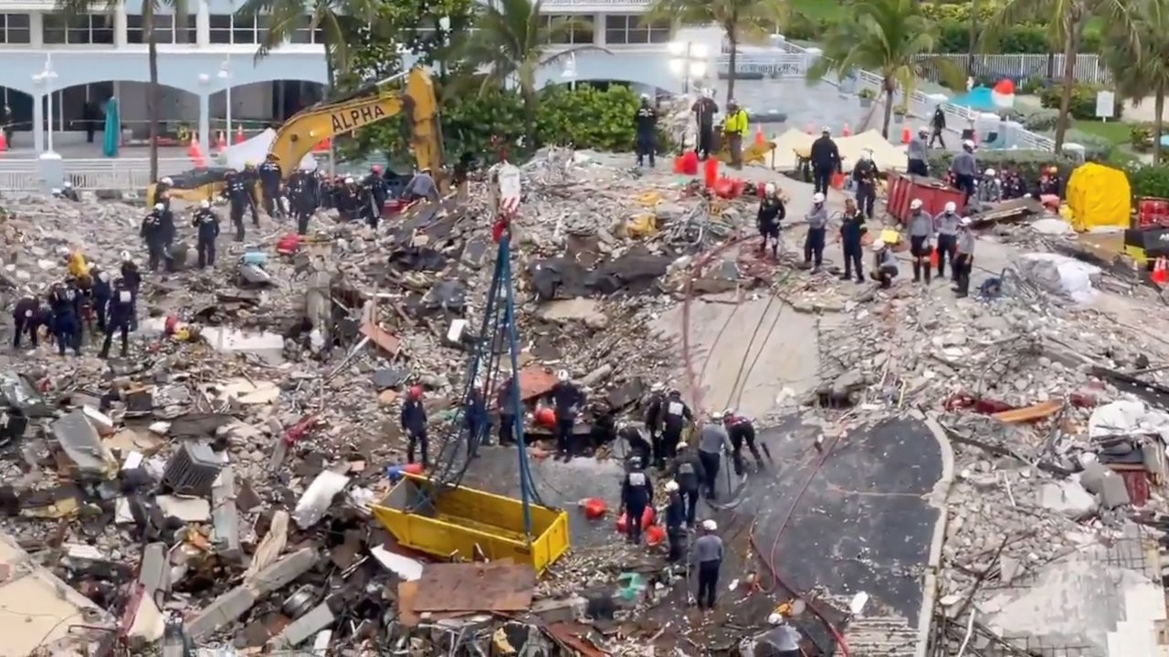 Miami'de çöken binada ihmal belgelendi: Bodrum duvarları çatlamış