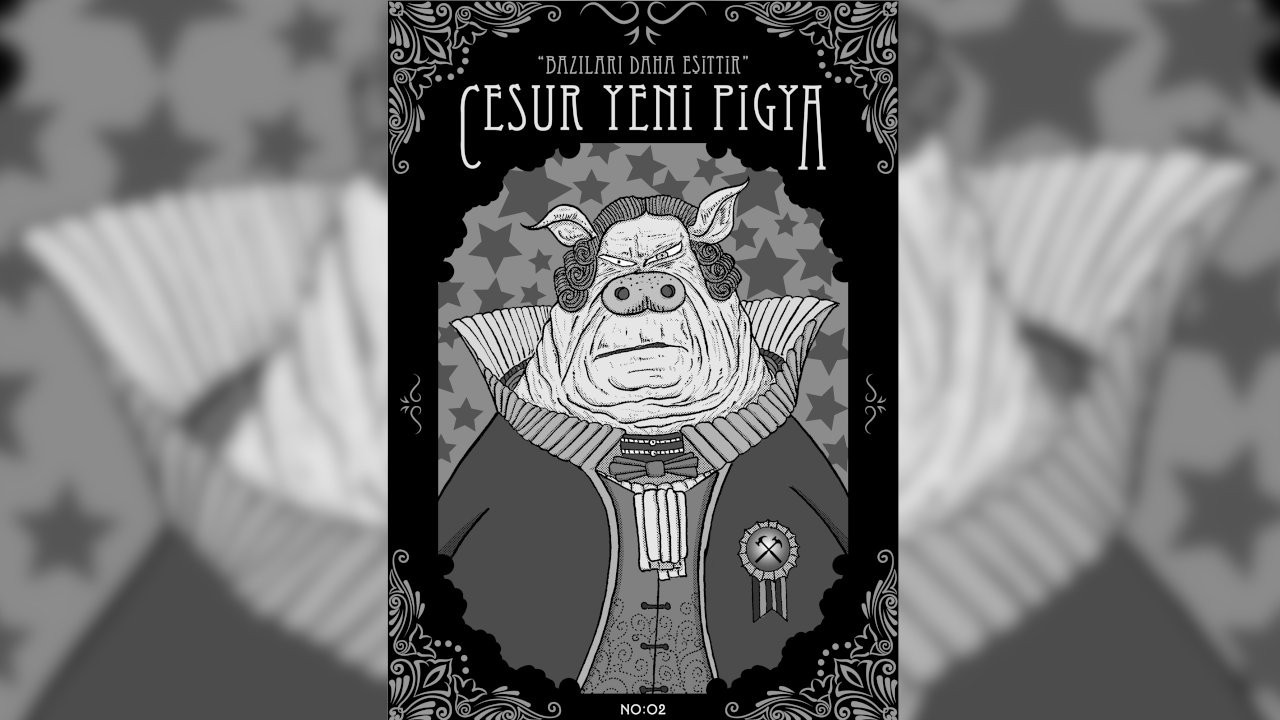 Turgut Yüksel'in distopik mizah dergisi 'Cesur Yeni Pigya'nın ikinci sayısı çıktı