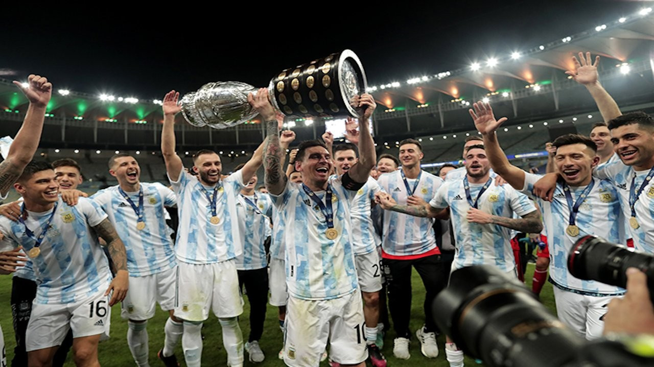Arjantin 28 yıl sonra  Kupa Amerika'yı kazandı, halk sokaklara döküldü