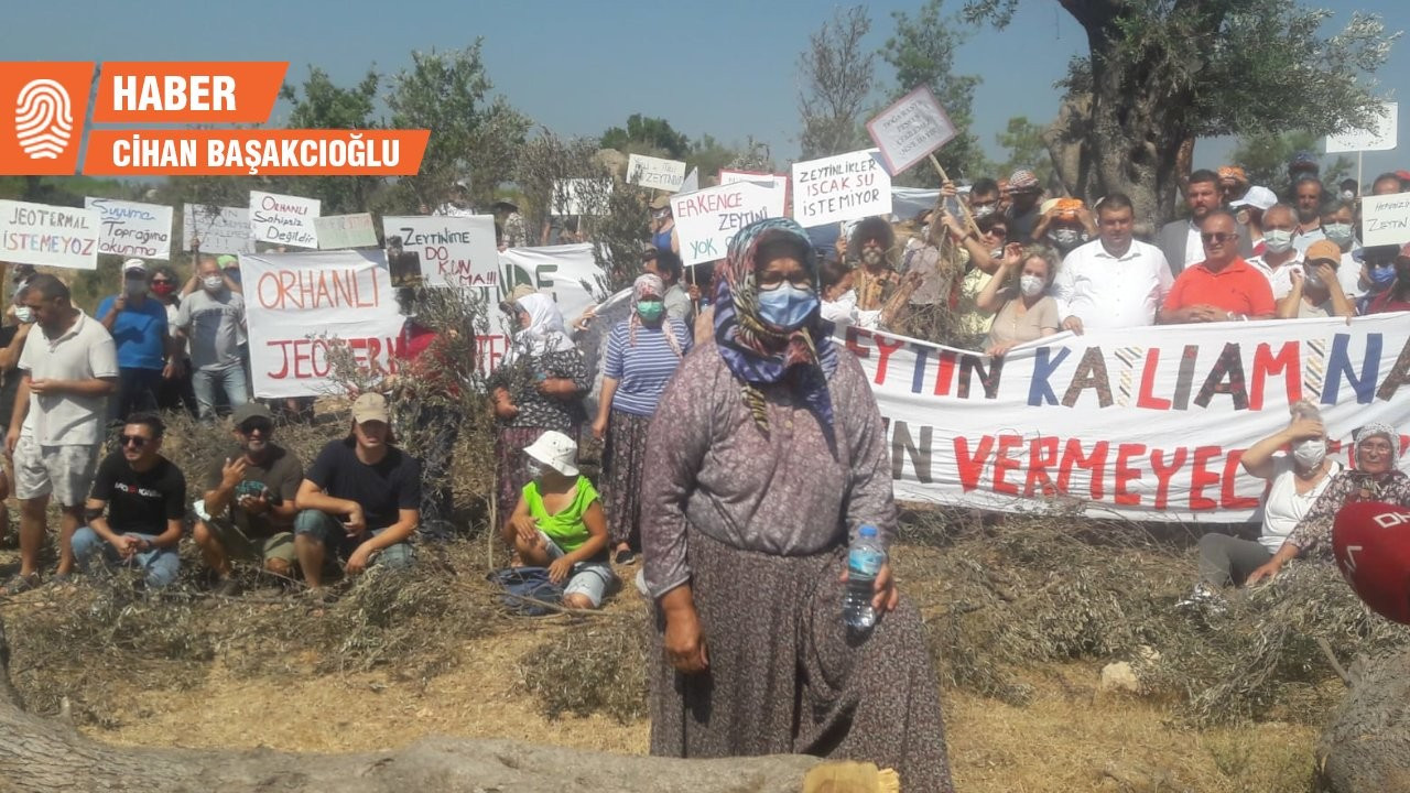 İzmir'de JES protestosu: Orhanlı'ya sahip çıkmamak köyümüze ihanettir
