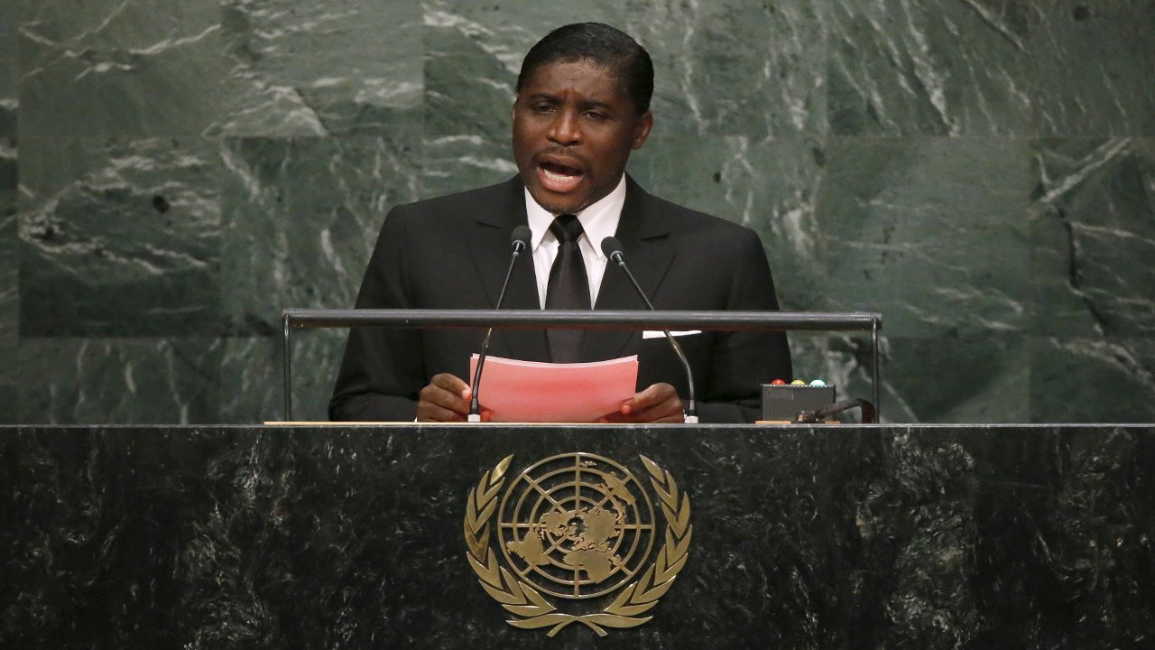 Ekvator Ginesi liderinin oğluna 'yolsuzlukla lüks yaşam' yaptırımı