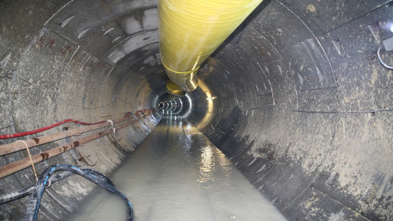 Ambarlı ve Ataköy atıksu tünelleri iki yıl içinde faaliyete geçecek