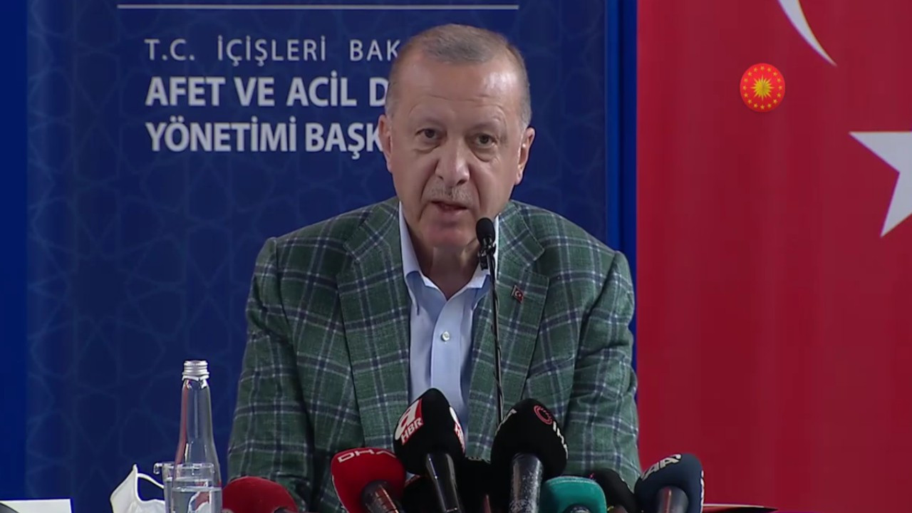 Erdoğan Antalya'da: Acil ihtiyaçlar için 50 milyon ödenek gönderildi