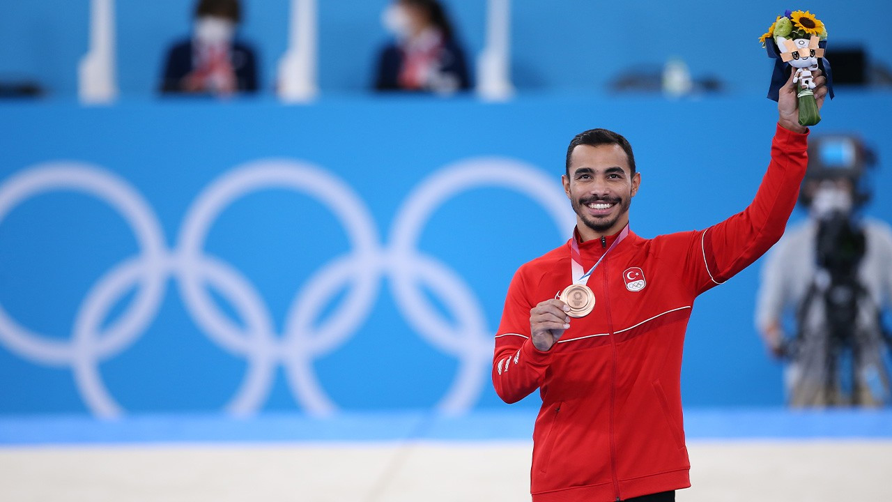 Olimpiyat tarihinde Türkiye'nin ikinci jimnastik madalyası Arıcan'dan