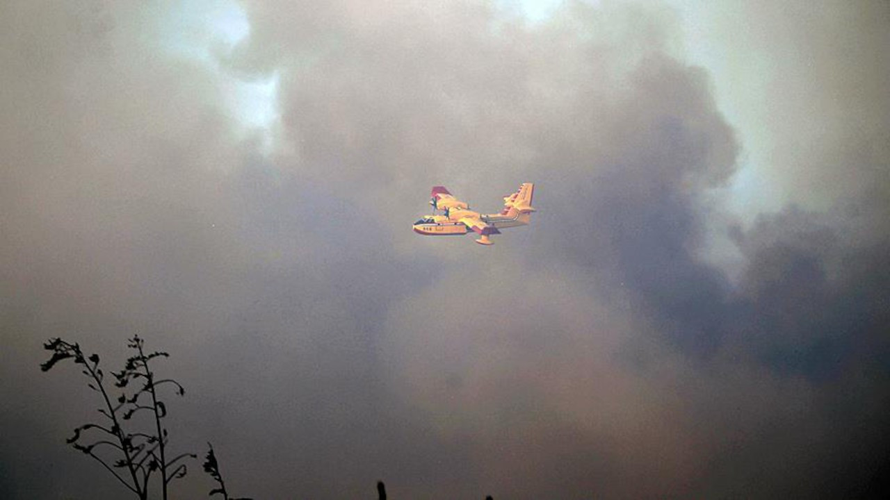 'Performansı yetersiz' denen THK uçakları İsrail'de yangın söndürdü