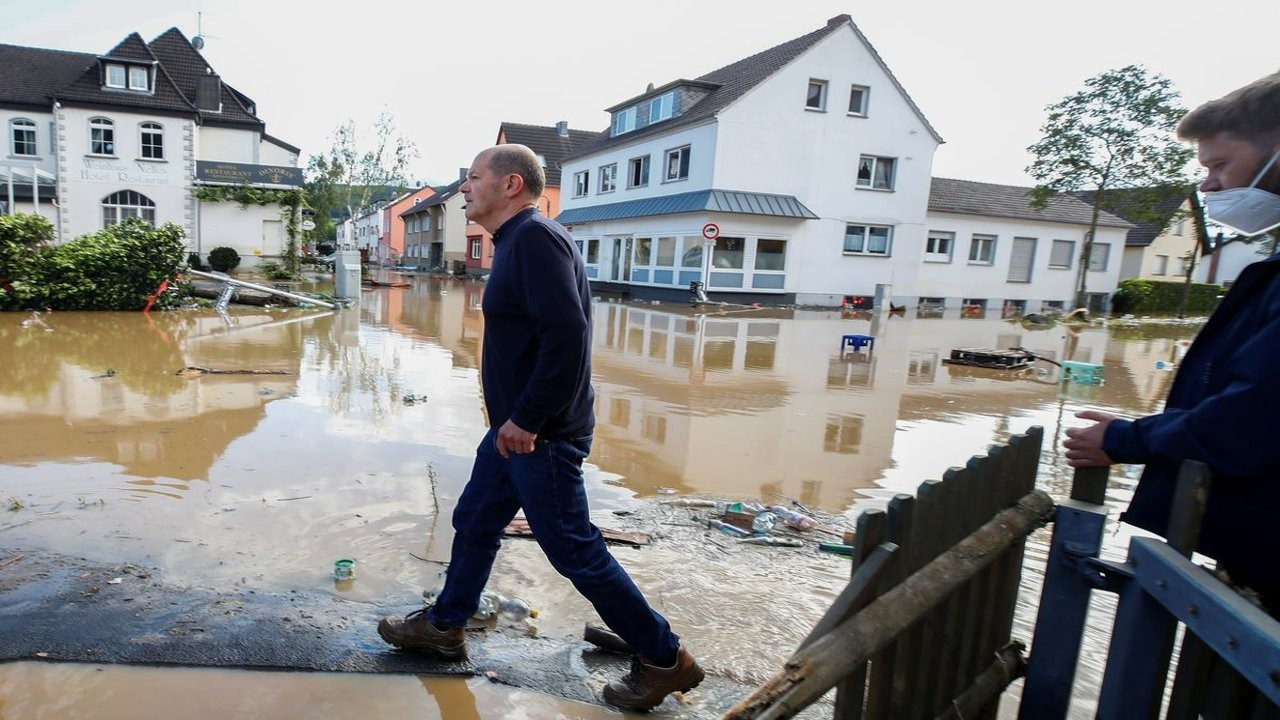 Almanya'da sel mağdurlarına 30 milyar euroluk fon ayrılıyor