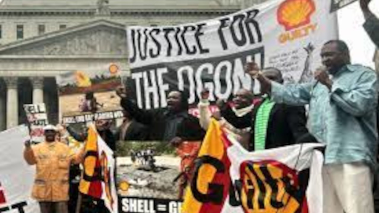 Shell, Ogoni halkına petrol sızıntıları için tazminat ödeyecek
