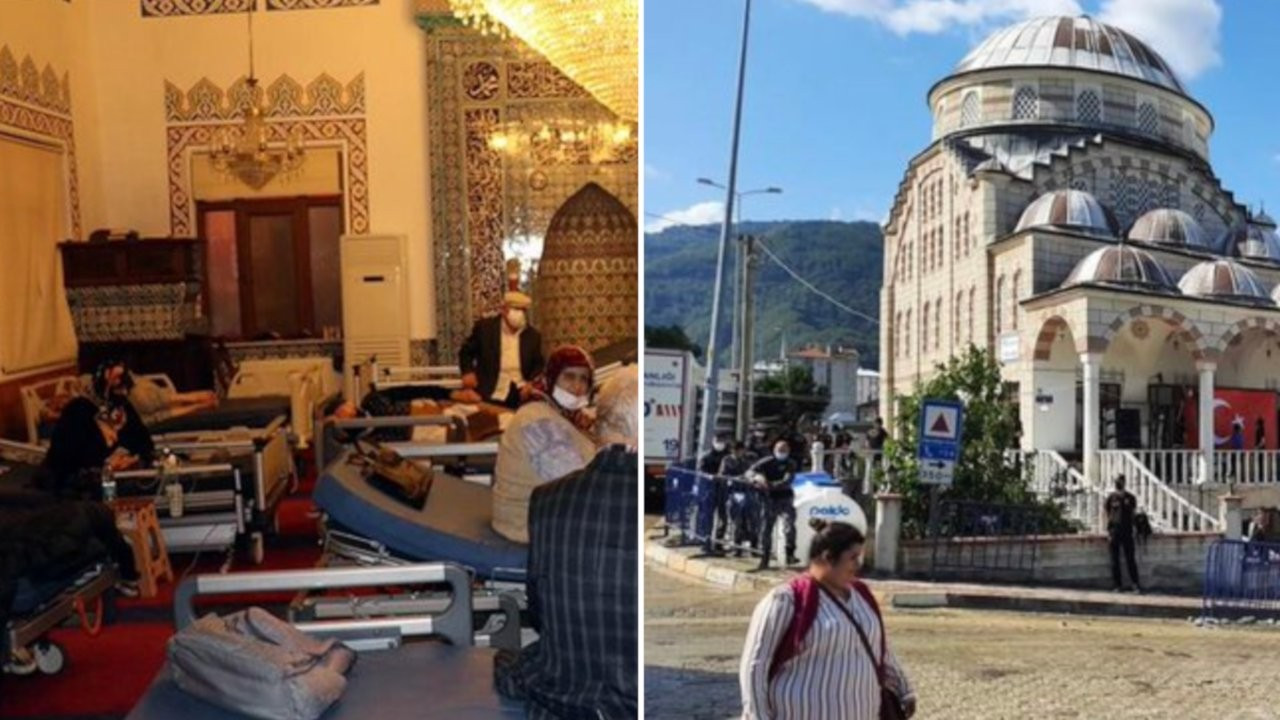 CHP'li Baltacı: Sel mağdurlarına sahra hastanesi olarak hizmet veren cami Erdoğan için boşaltıldı