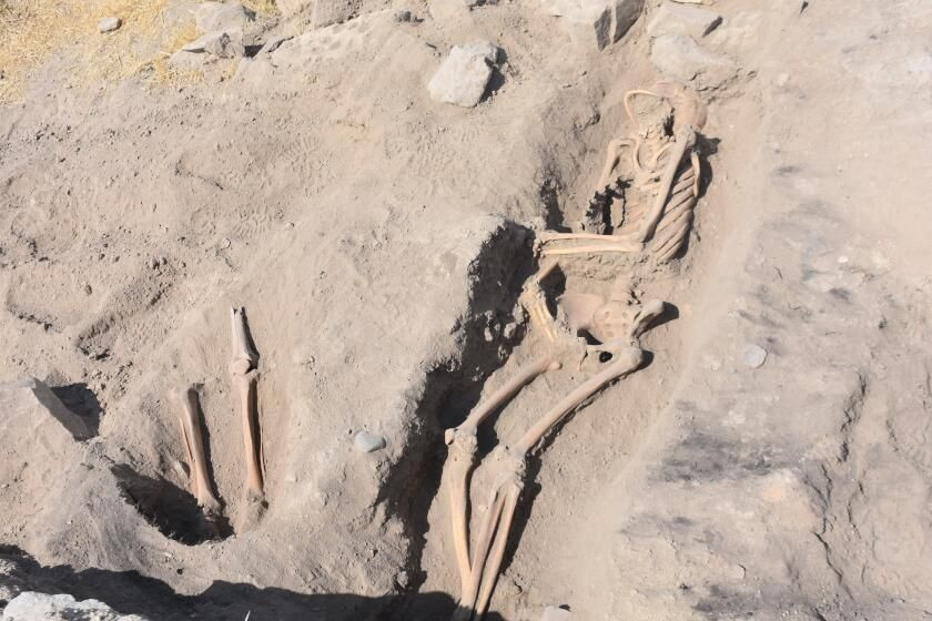 Arslantepe Höyüğü'nde bin yıllık mezarlar bulundu - Sayfa 1