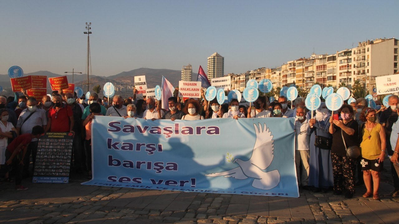 İzmir Emek ve Demokrasi Güçleri: Barış için mücadele etmeye devam edeceğiz