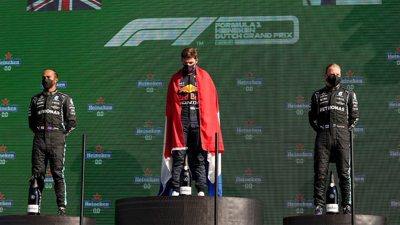 F1'de Hollanda GP kazananı Verstappen