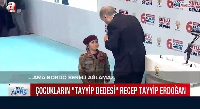 Erdoğan'ın çocuğun kafasına vurmasından sonra A Haber'den 24 dakikalık analiz: Çocukların Tayyip dedesi - Sayfa 2
