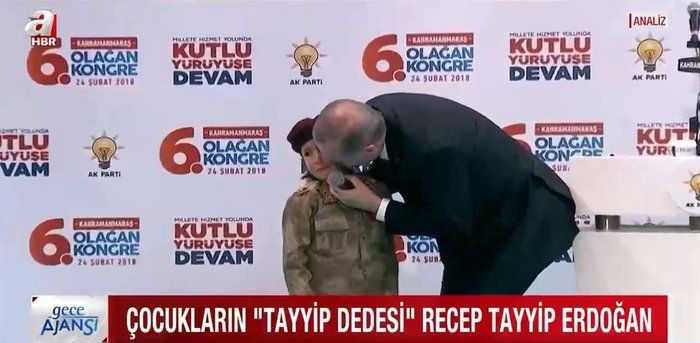 Erdoğan'ın çocuğun kafasına vurmasından sonra A Haber'den 24 dakikalık analiz: Çocukların Tayyip dedesi - Sayfa 3