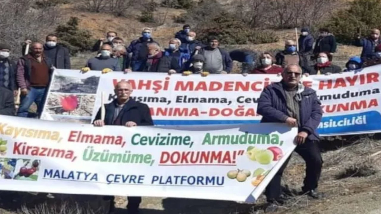 Malatya Çevre Platformu maden şirketinden para aldı iddiasına yalanlama