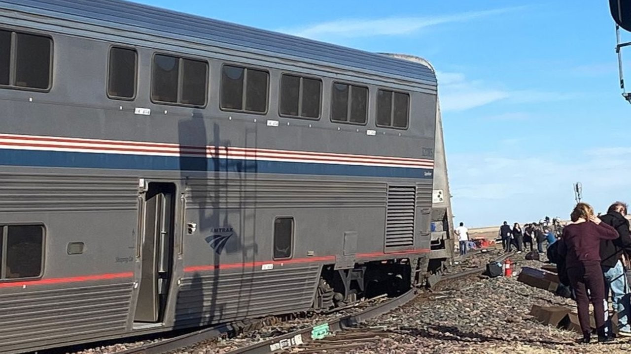 ABD'de tren kazası: 3 ölü, 50 yaralı
