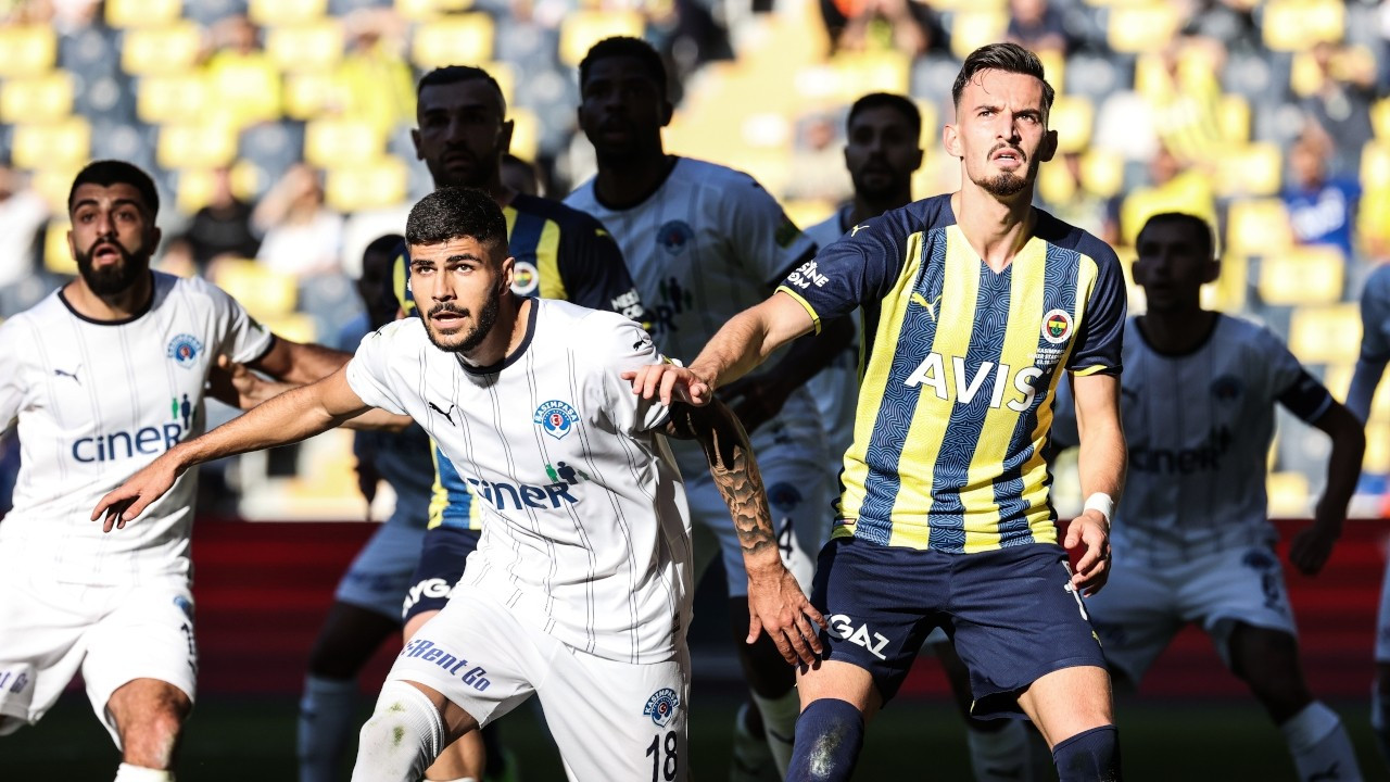 Fenerbahçe liderliğini sürdürdü: 2-1