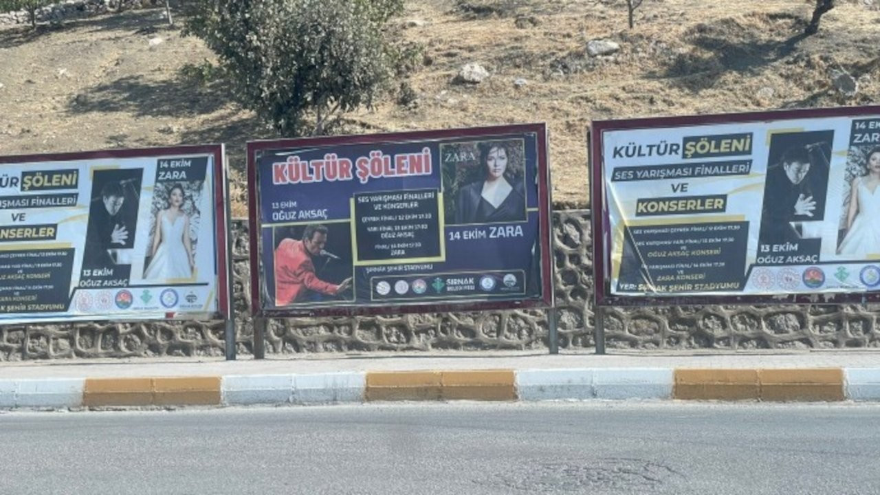 AK Partili Şırnak Belediyesi'ne serbest olan konser HDP'ye yasaklandı