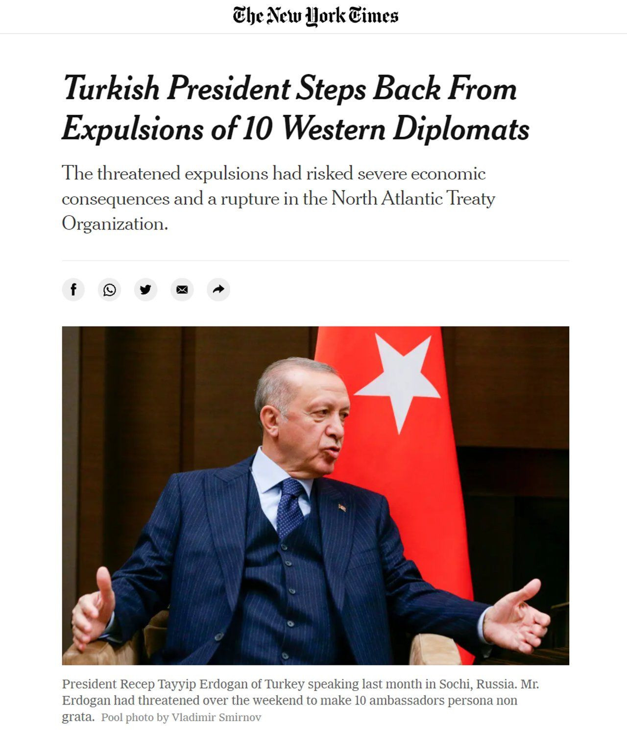 'Geri adım' tartışması: Dünya basınına göre vazgeçen taraf Erdoğan - Sayfa 2