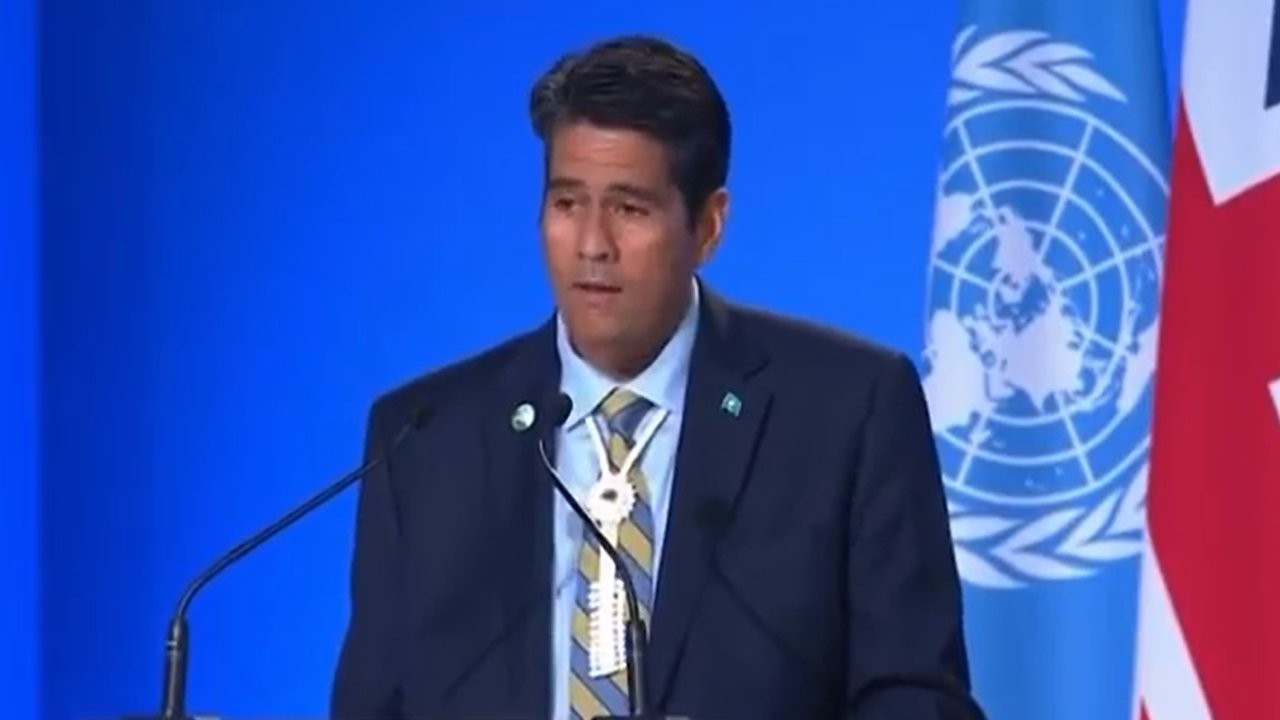 İklim zirvesinde Palau liderinden G20'ye yaylım ateşi: Boğuluyoruz, bizi bombalasanız yeridir