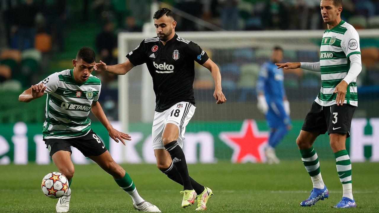 Beşiktaş - Sporting deplasmanında 4 - 0 mağlup oldu