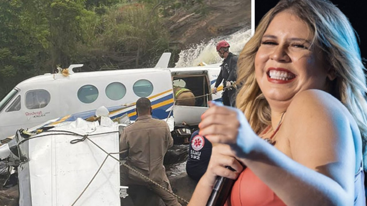 Brezilyalı şarkıcı Marilia Mendonça uçak kazasında öldü