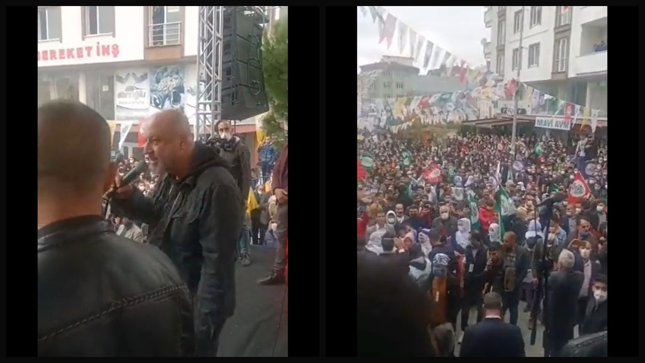 Vedat Yıldırım: HDP mitinginde şarkı söylememize izni verilmedi