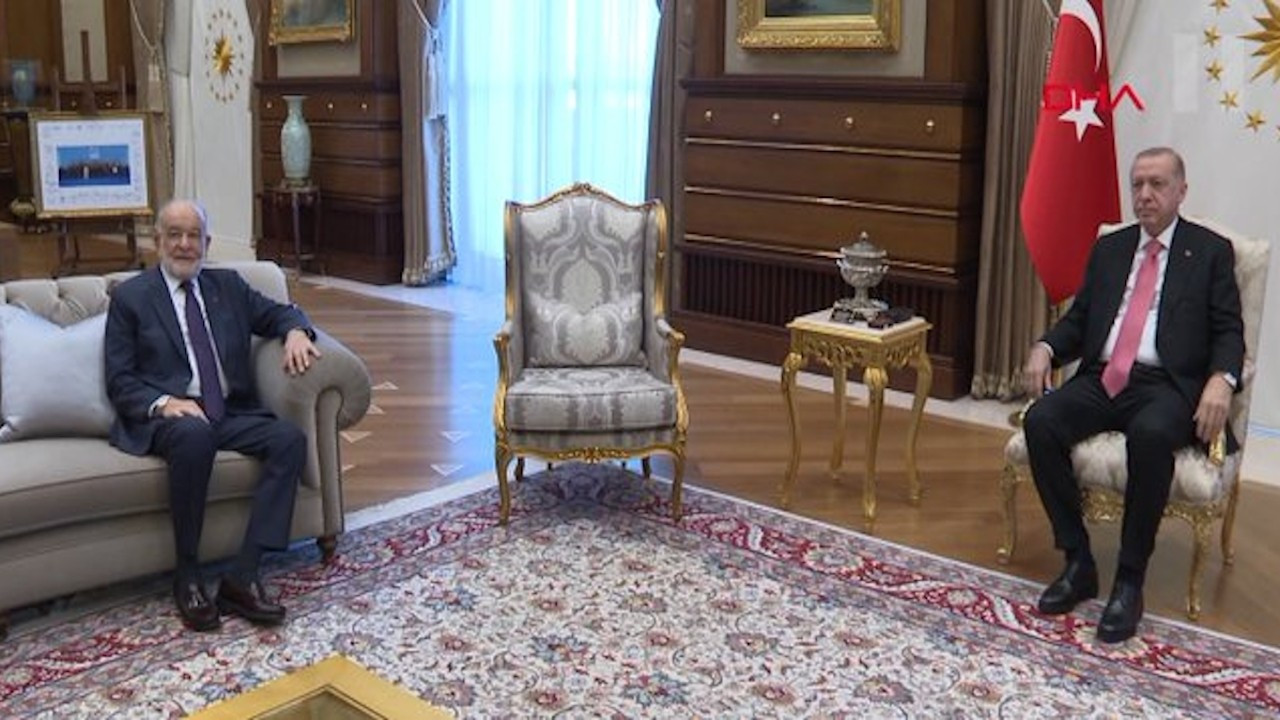 Erdoğan-Karamollaoğlu görüşmesinde 'koltuk' tartışması