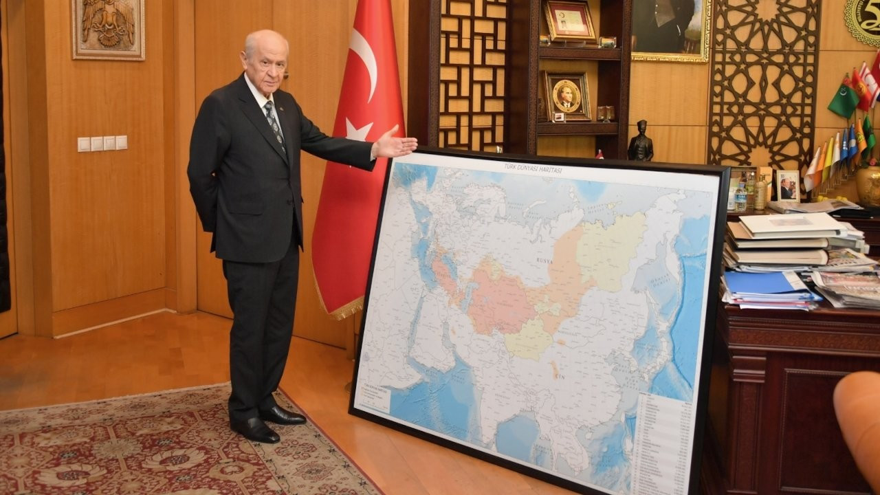 Bahçeli'den Erdoğan'a haritalı tebrik